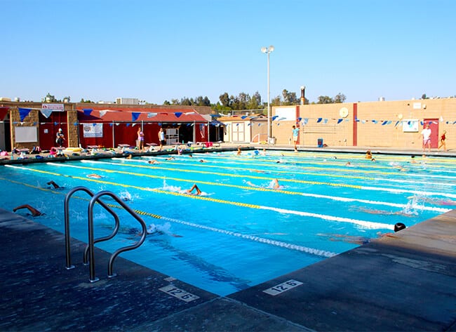 High School Swimming Pool