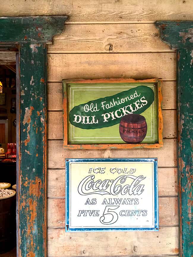 Knott's Ghost Town Decor