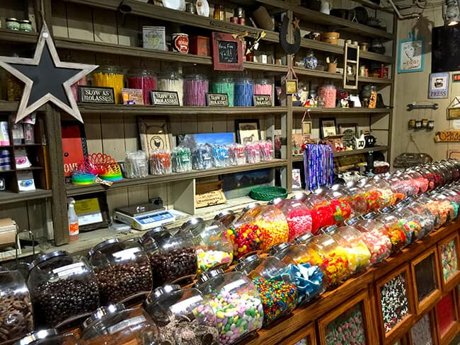Old Fashion Candy Store at Knott's
