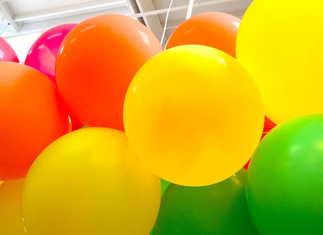 Balloons at Northgate Market Grand Opening