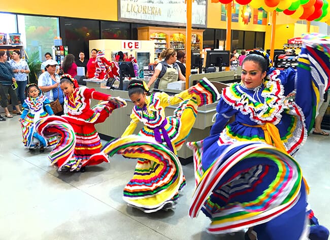 Dancers at Northgate Market