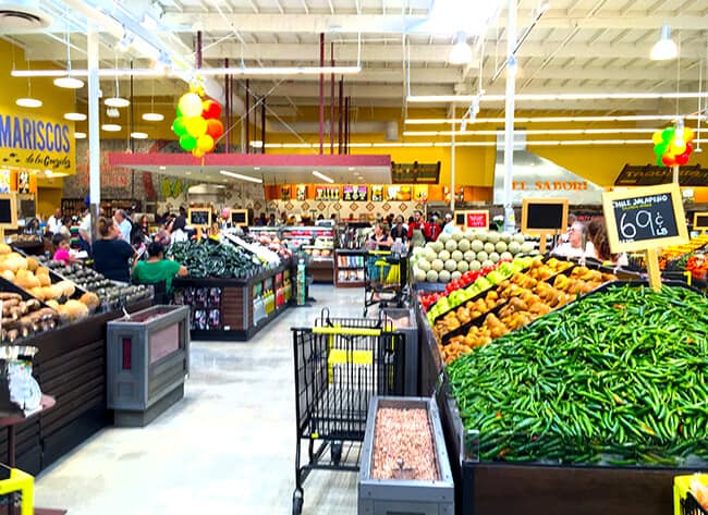 Inside of Northgate Market in Anaheim