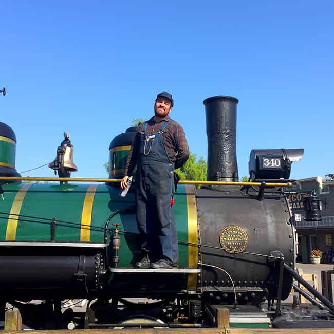 Knott's Stream Train Driver