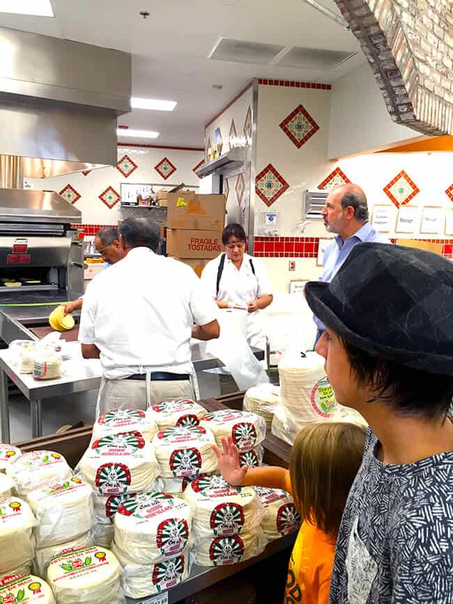 Making Fresh Tortilla at Northgate Market