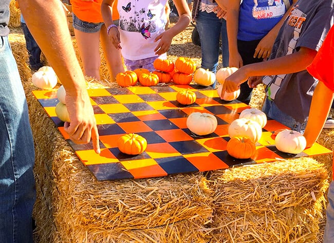 pumpkin-checkers