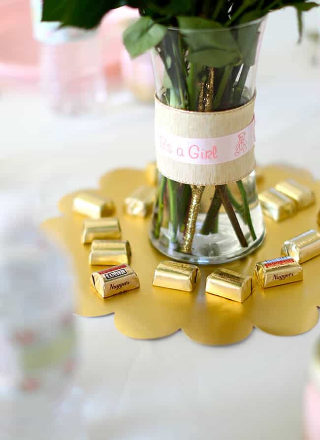 Pink and Gold Baby Shower