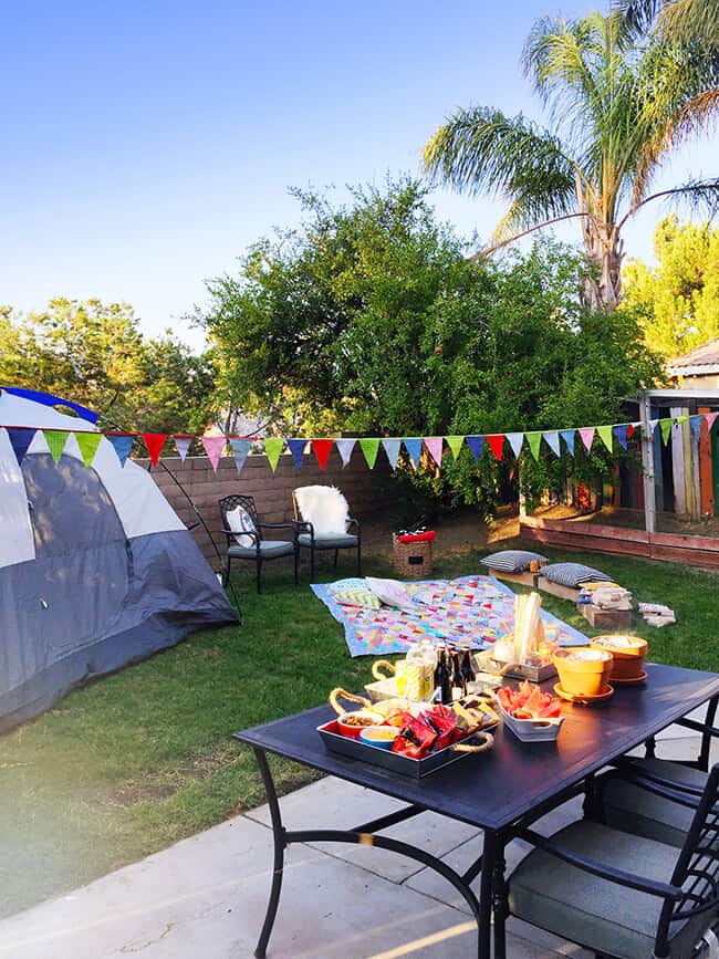 Backyard camping store