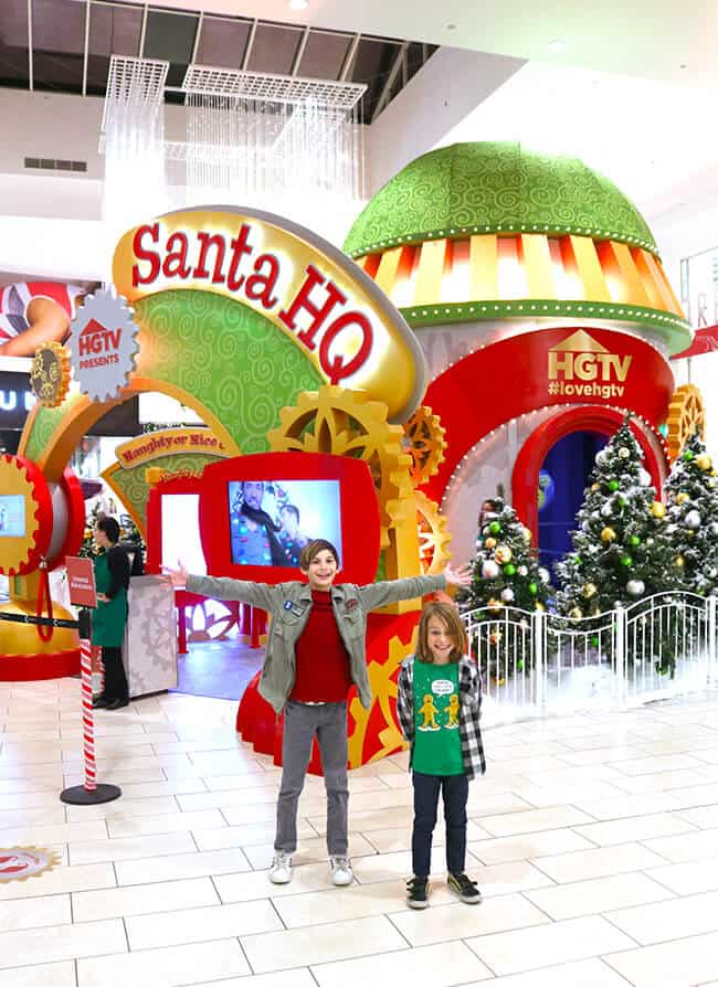 HGTV's 'Santa HQ' Experience Brings Festive Family Fun to 15 Macerich Malls  This Holiday Season