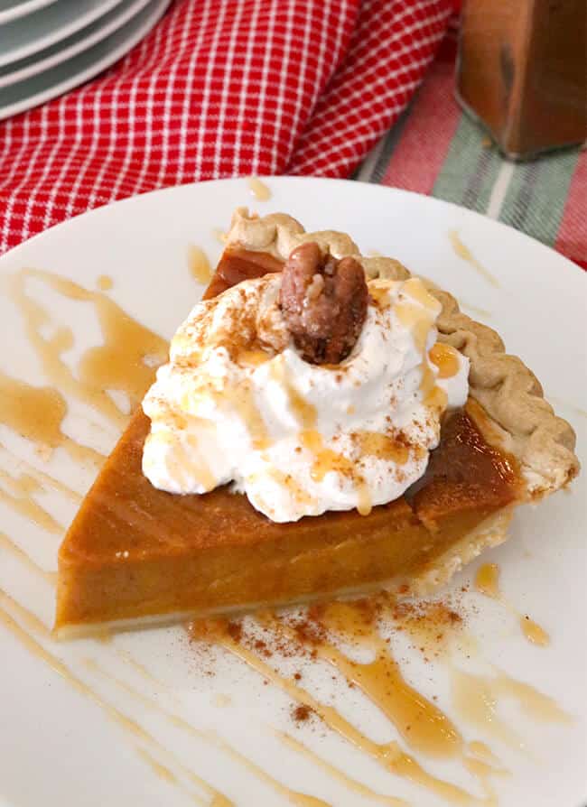 The Best Frozen Pumpkin Pie