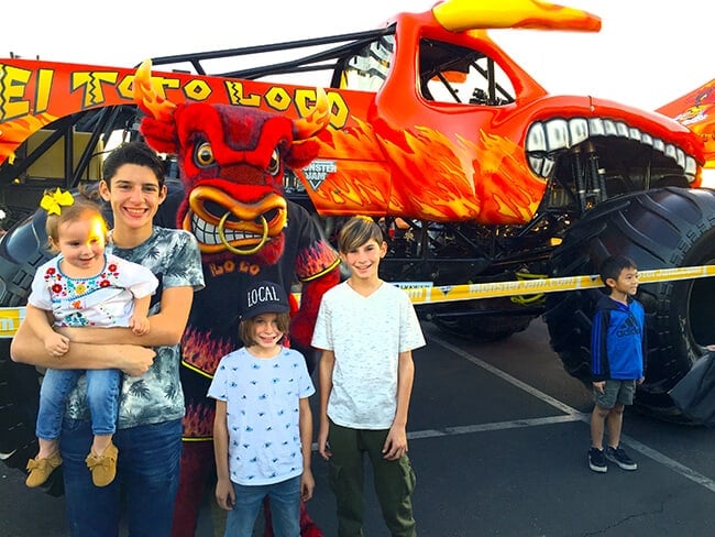 Monster Jam live event returns to Anaheim in Angels Stadium after