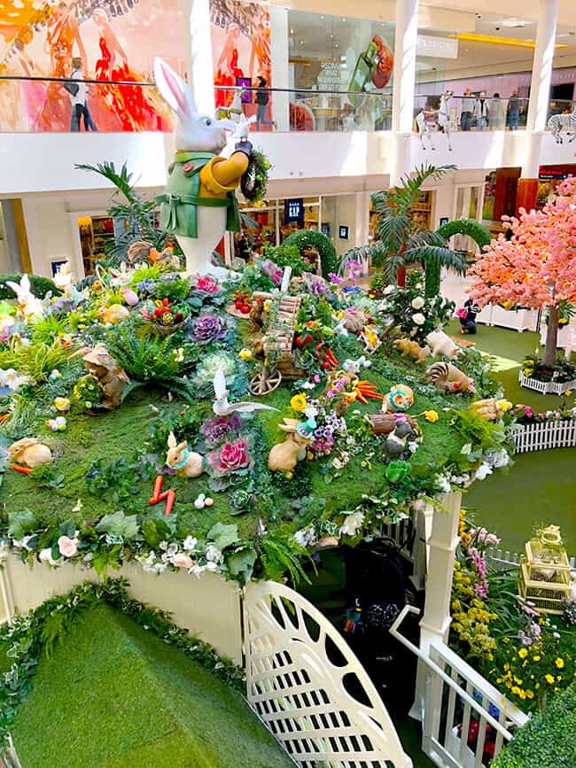 Costa Mesa's South Coast Plaza in full bloom during 'Springtime