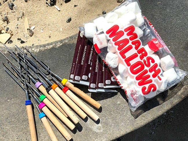 Things you need for a bonfire in 
Orange County, CA