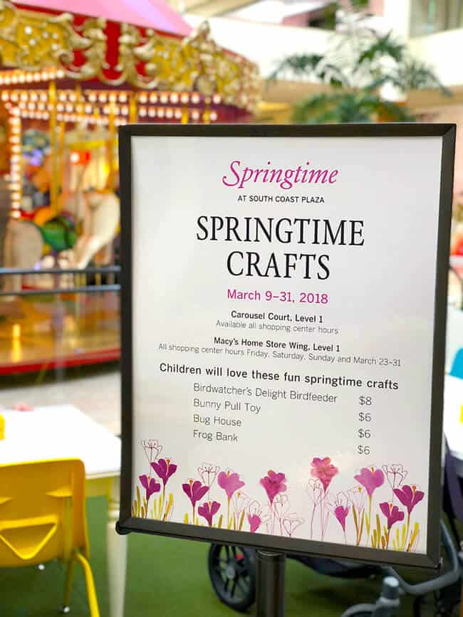 Springtime at South Coast Plaza - Popsicle Blog