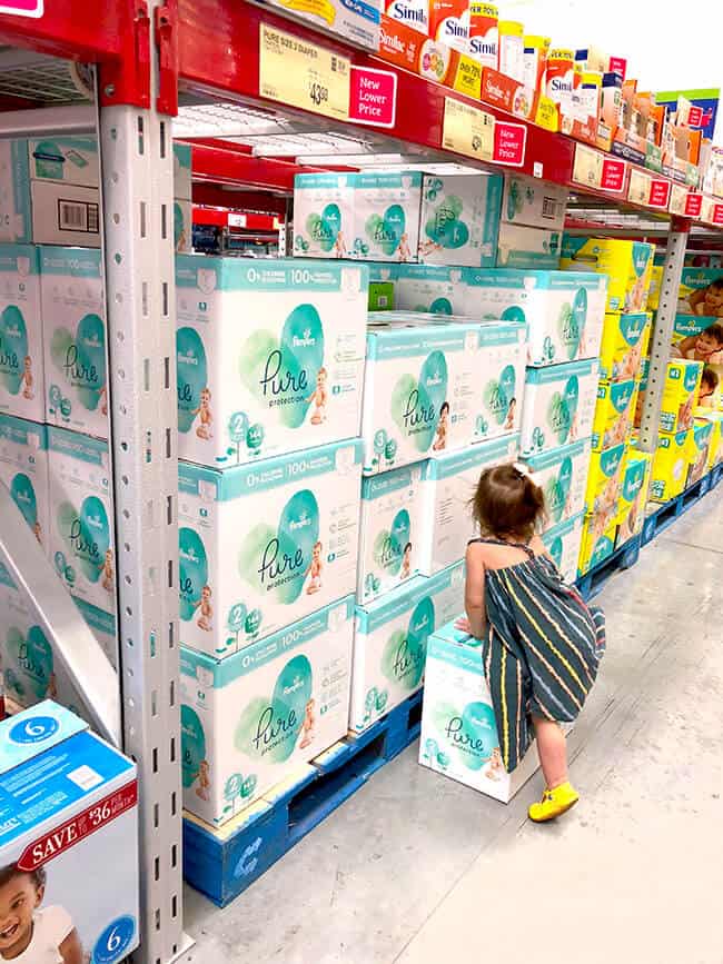 pampers warehouse