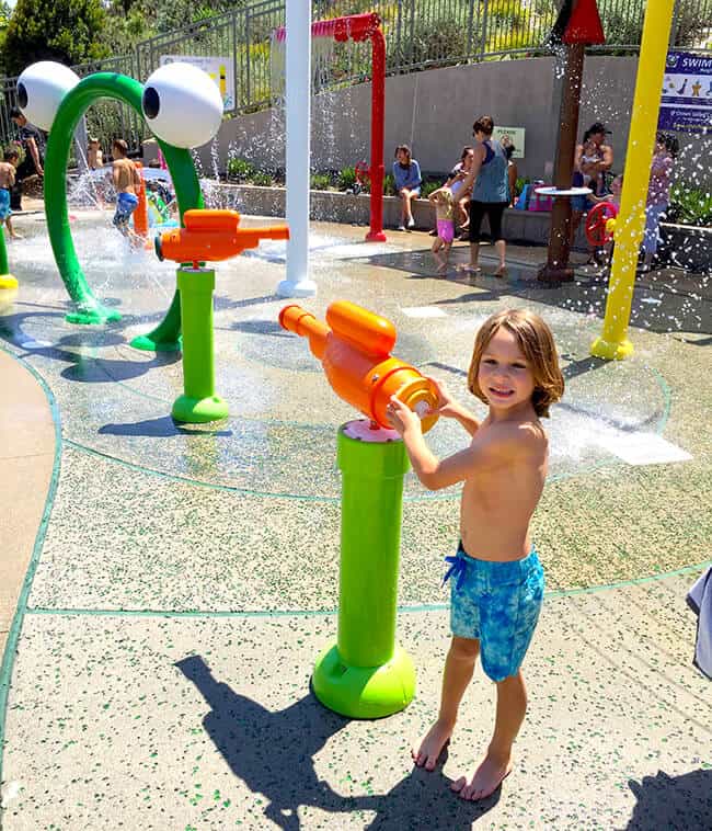 Irvine Spectrum Splash Pad - Fun Orange County Parks