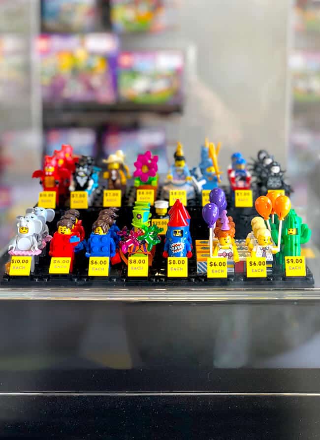 the kids loved visiting bricks minifigs in fullerton popsicle blog