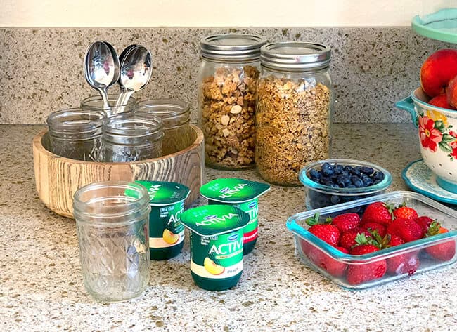 Organize a Breakfast Station for Your Kids - Organized by Heart