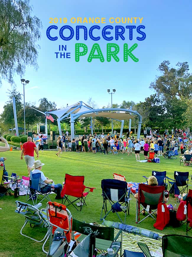 2019 Orange County Concerts in the Park Popsicle Blog