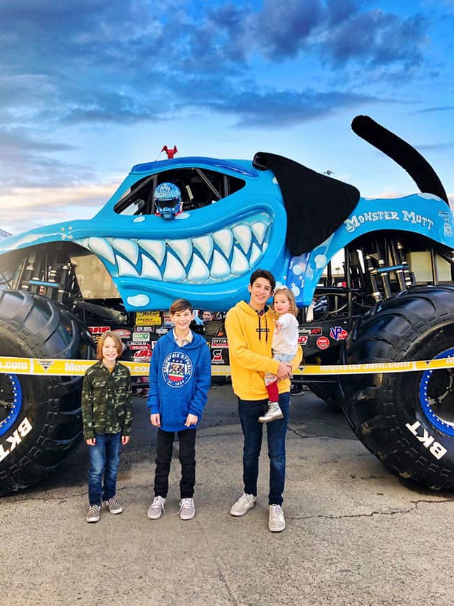 Giant wheels, screaming fans: Monster Jam makes a pit stop in