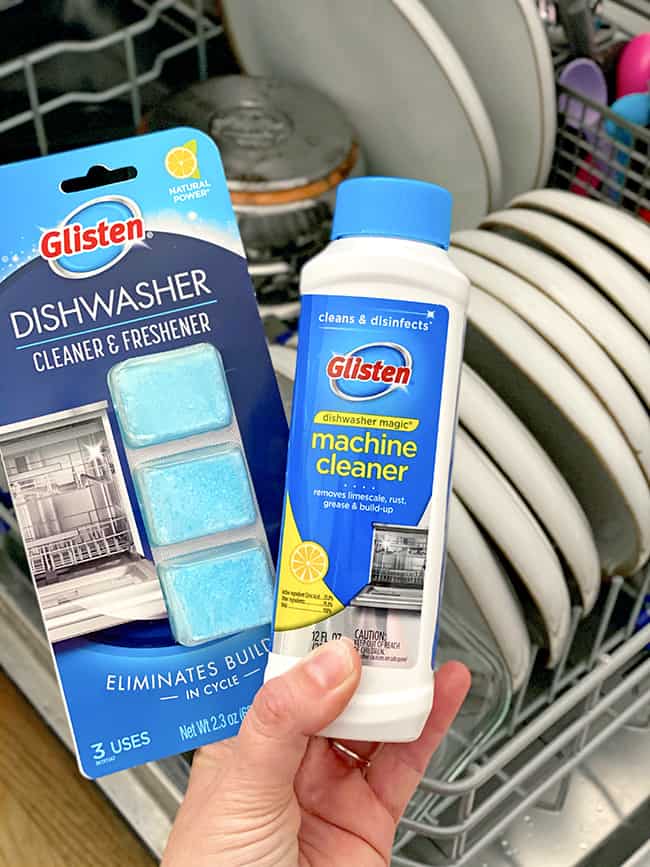 Glisten Dishwasher and Washing Machine Cleaner