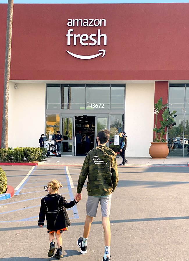 Amazon Fresh comes to Orange County, California