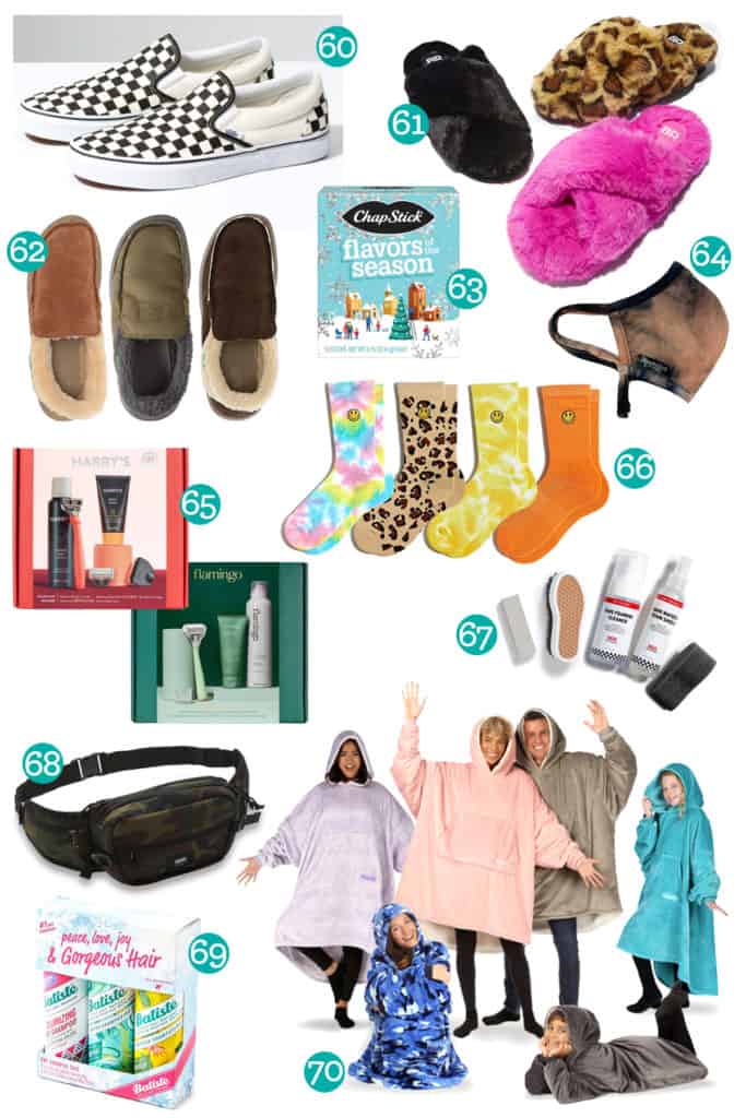 Christmas clothing gift ideas for teen girls and teen boys