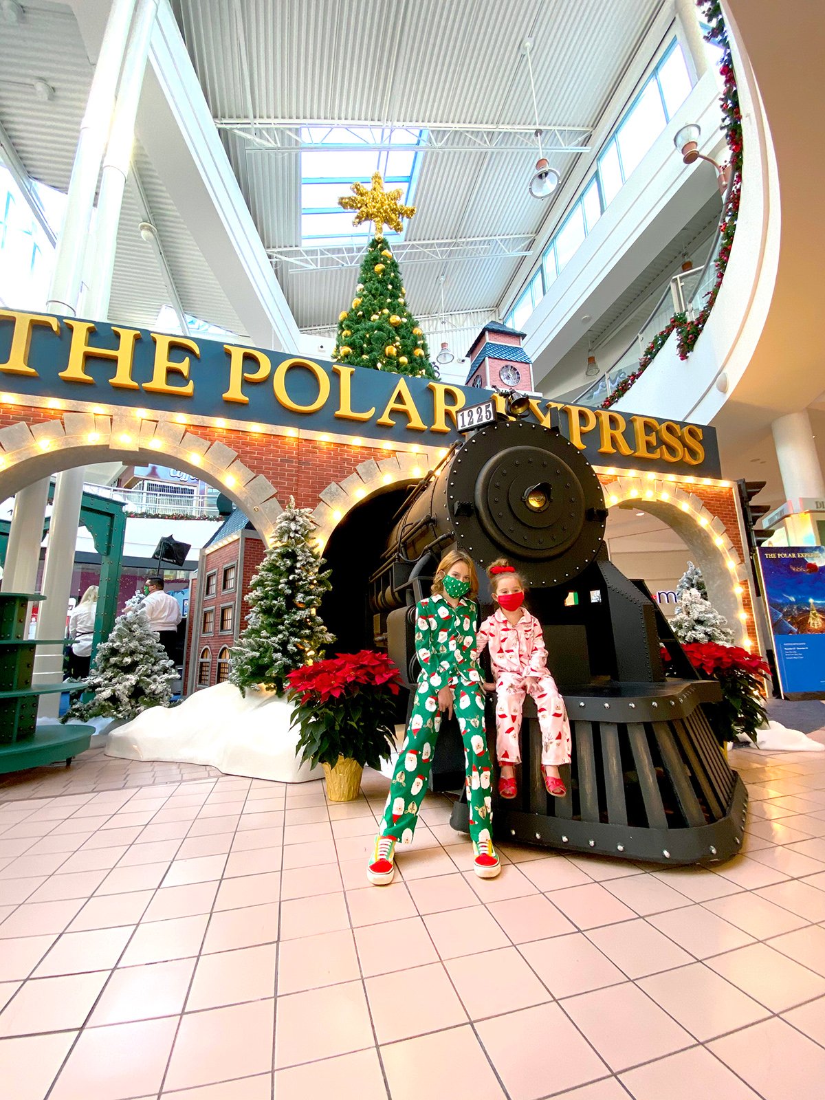 visit santa polar express