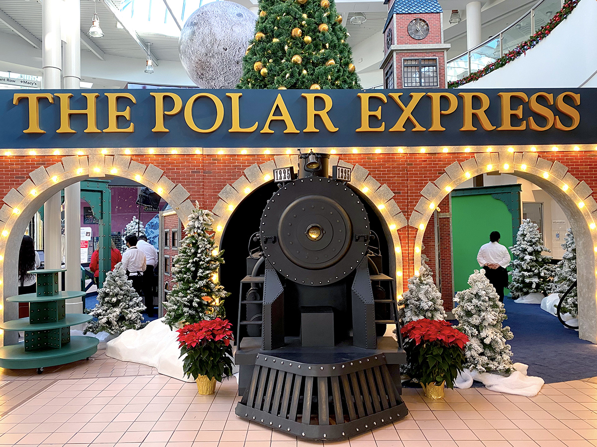 visit santa polar express