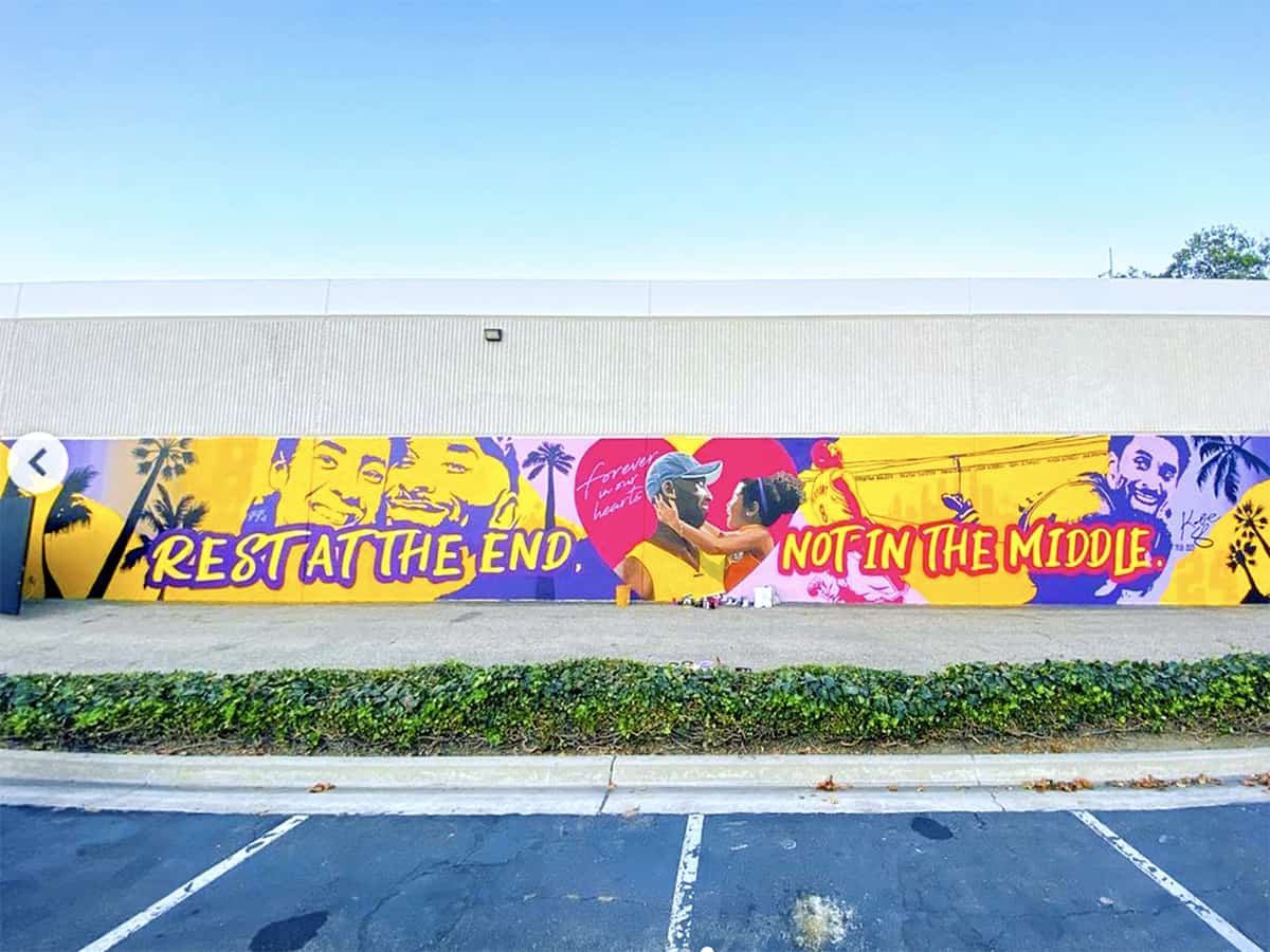 Kobe Bryant Murals in Orange County Popsicle Blog
