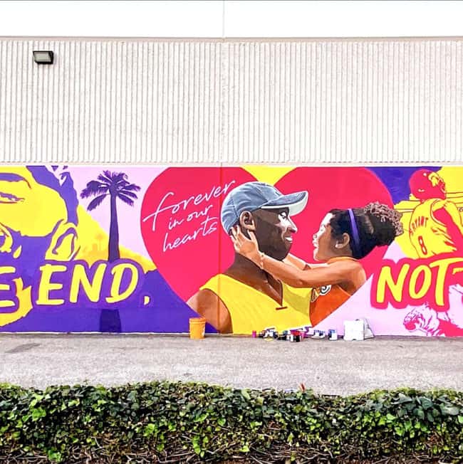 Kobe Bryant Murals in Orange County Popsicle Blog