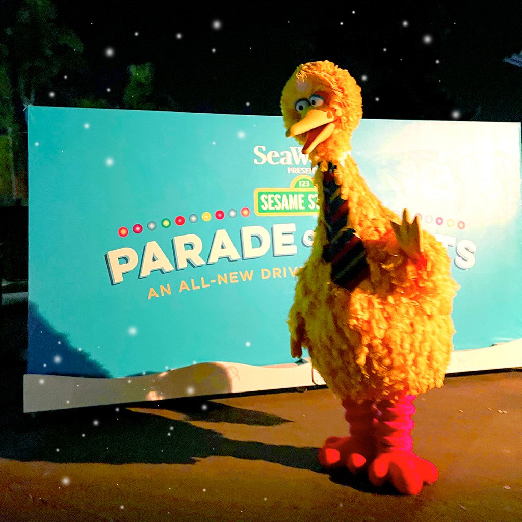 Sesame Street Parade of Lights in San Diego.