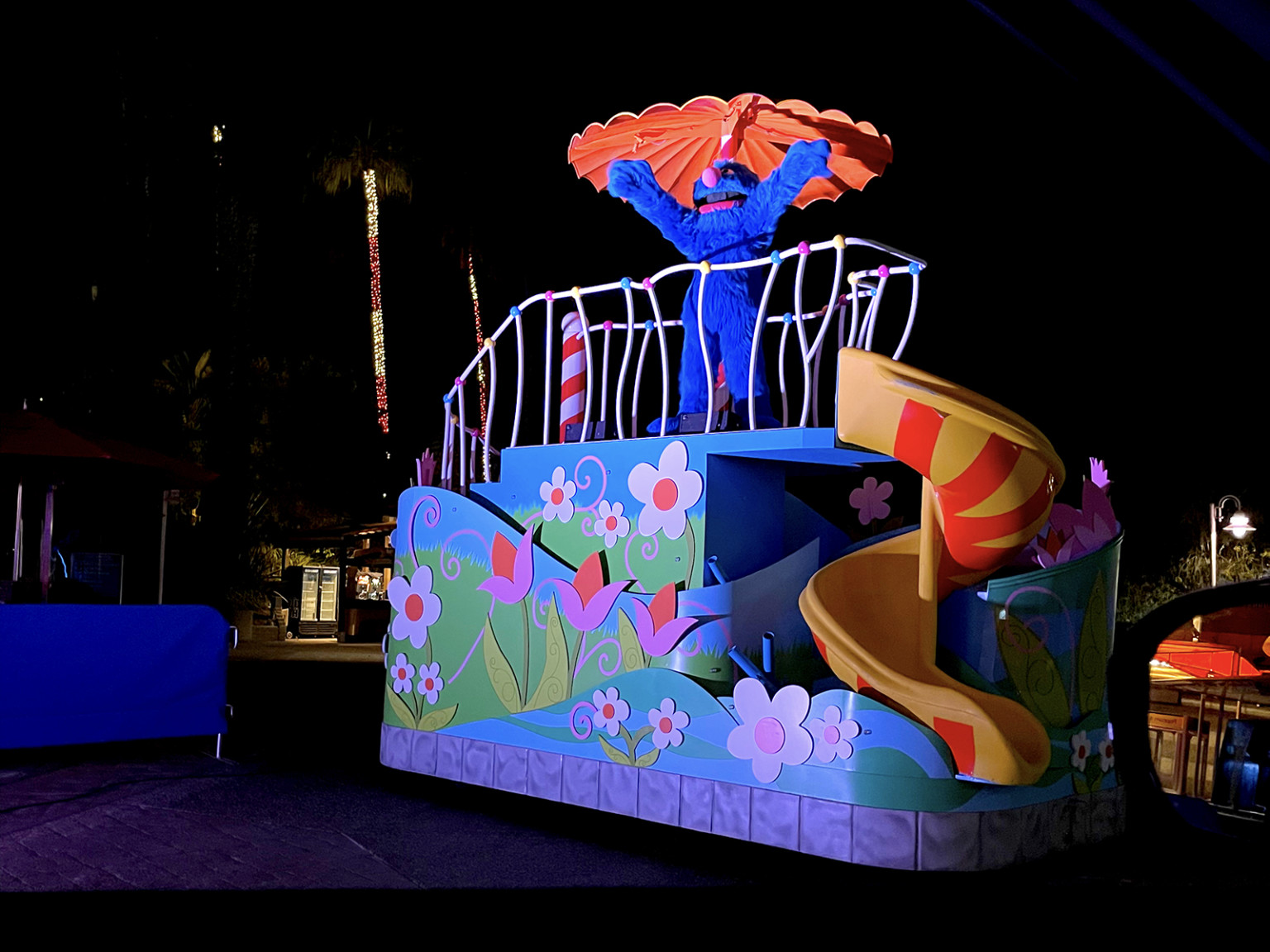 Sesame Street Parade of Lights DriveThru at SeaWorld Popsicle Blog