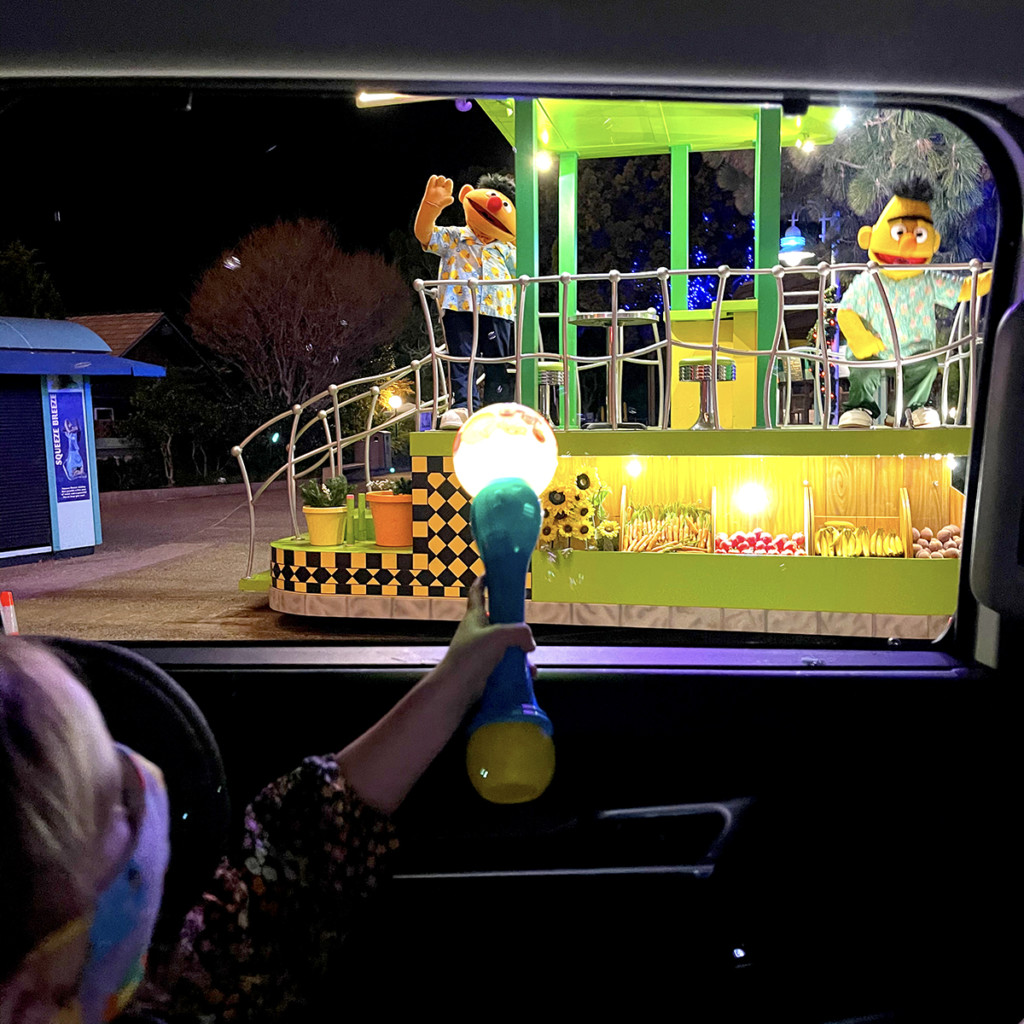 Sesame Street Parade of Lights Drive-Thru at SeaWorld