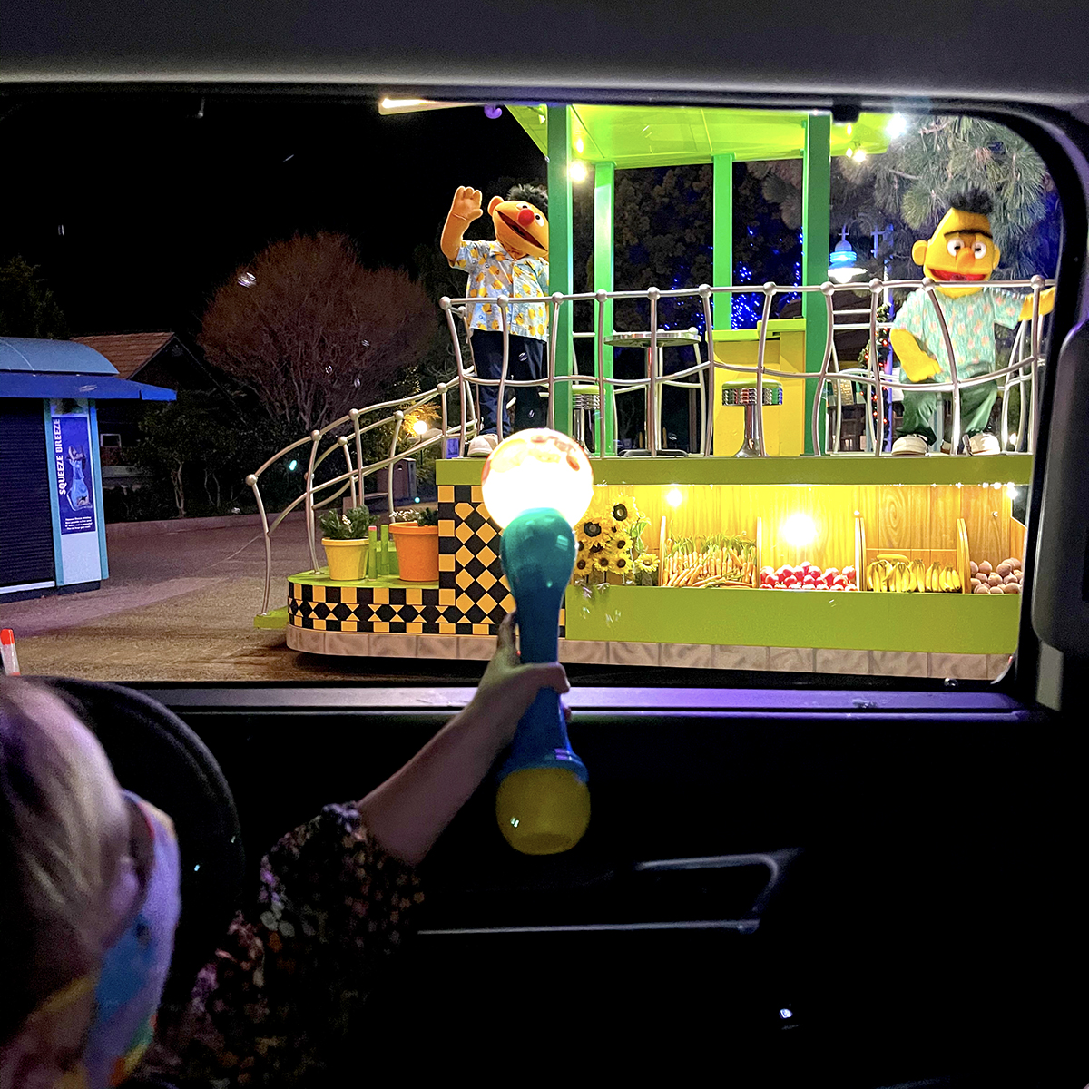 Sesame Street Parade of Lights DriveThru at SeaWorld Popsicle Blog