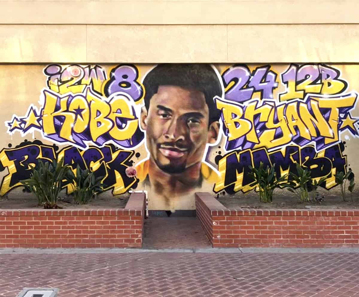 Kobe Bryant Murals in Orange County Popsicle Blog