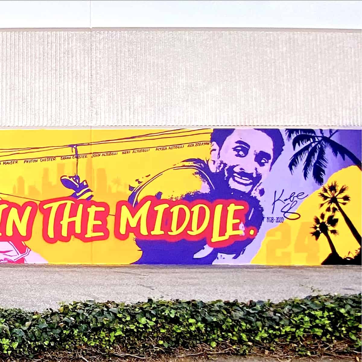 Kobe Bryant Murals in Orange County Popsicle Blog