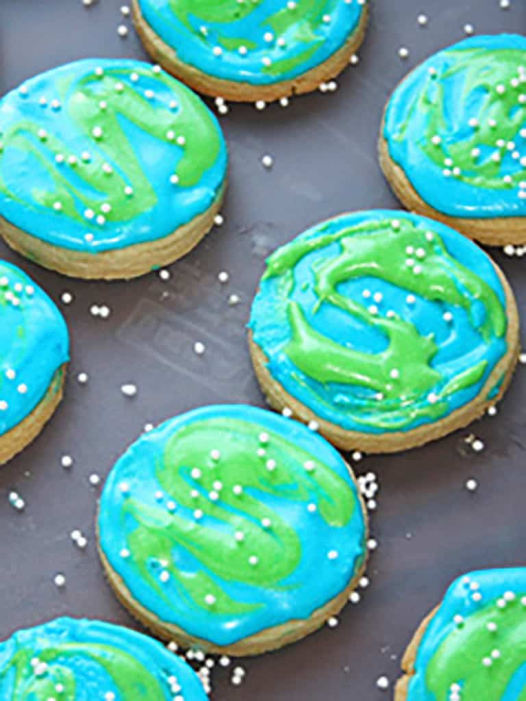 Earth Day Cookies for Earth Week - Popsicle Blog