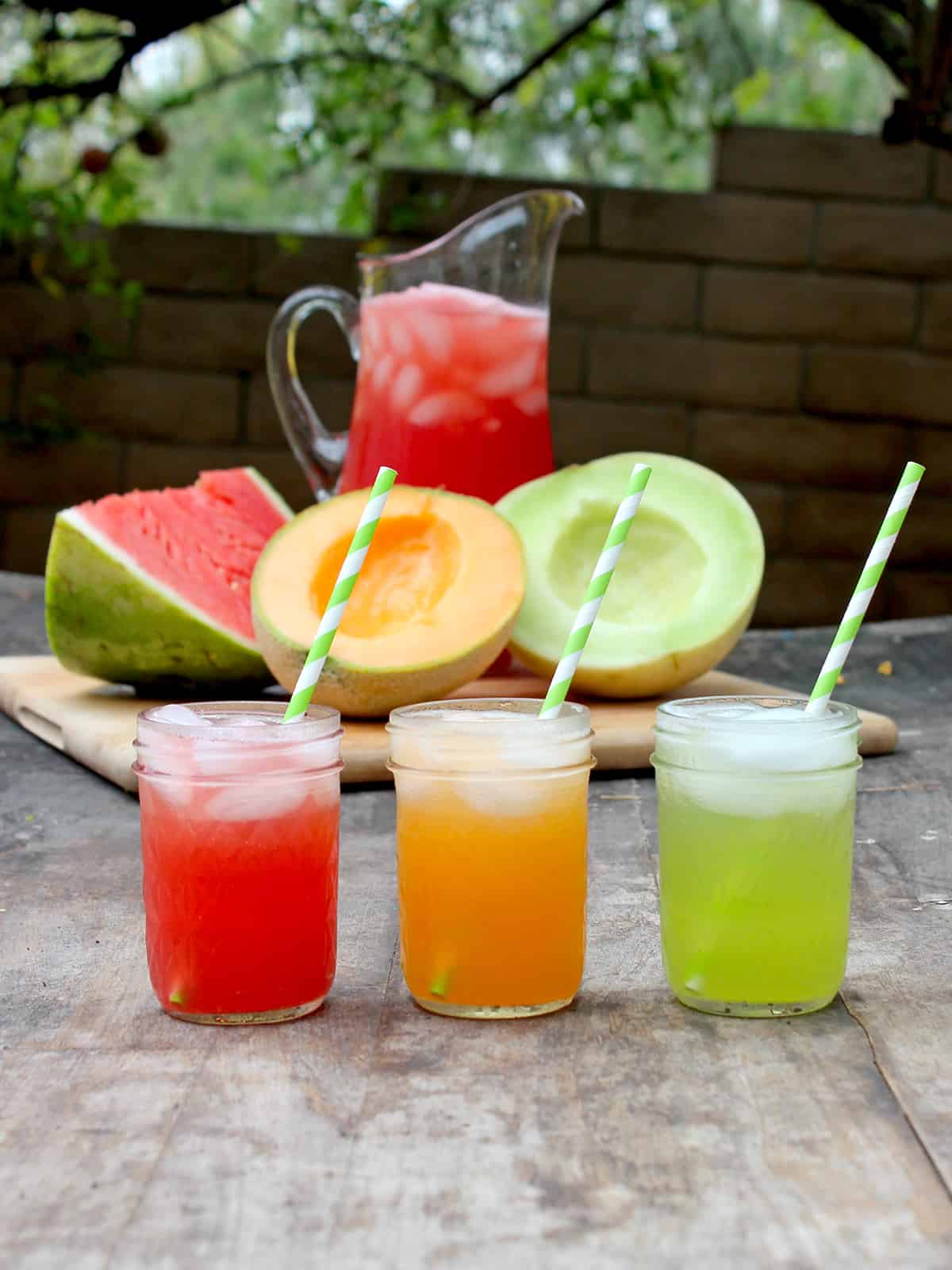 Yummy Melon Spritzers Summer Drink Recipe