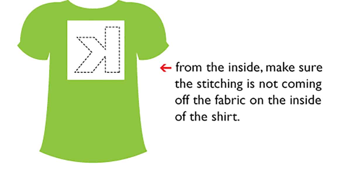 tutorial letter applique shirt. Popsicle Blog