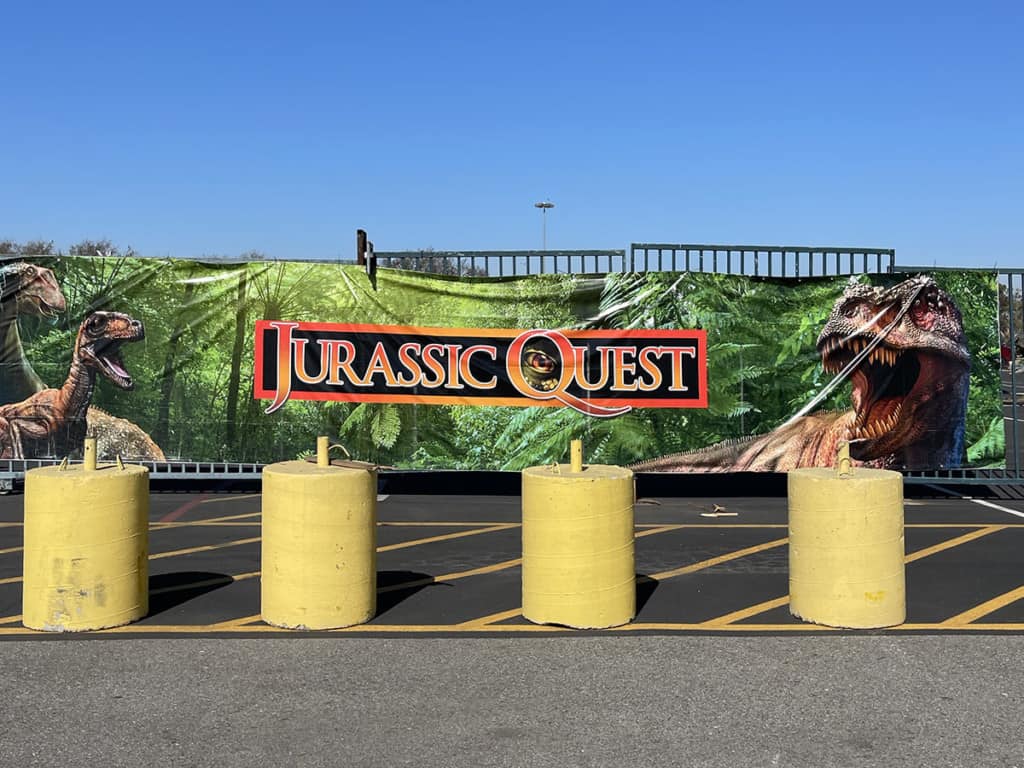 Jurassic Quest Drive Thru in Orange County