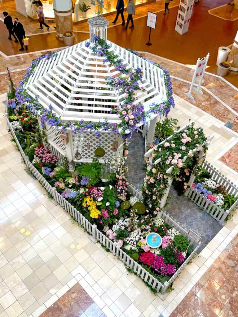 Costa Mesa's South Coast Plaza in full bloom during 'Springtime