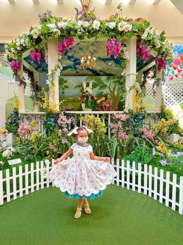 Costa Mesa's South Coast Plaza in full bloom during 'Springtime