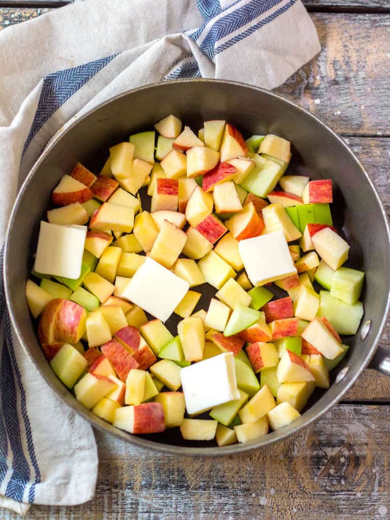 How to Make Apple Topping