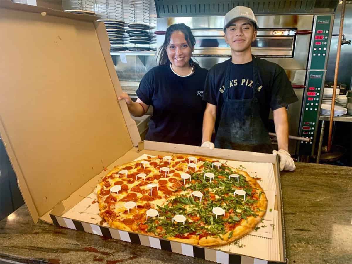 Where to Get Giant Pizza in Orange COunty