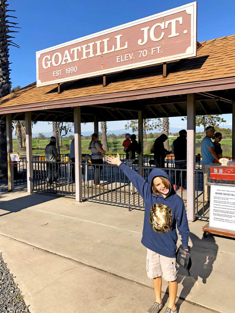 Free Train Rides at Goat Hill Junction in Costa Mesa, CA