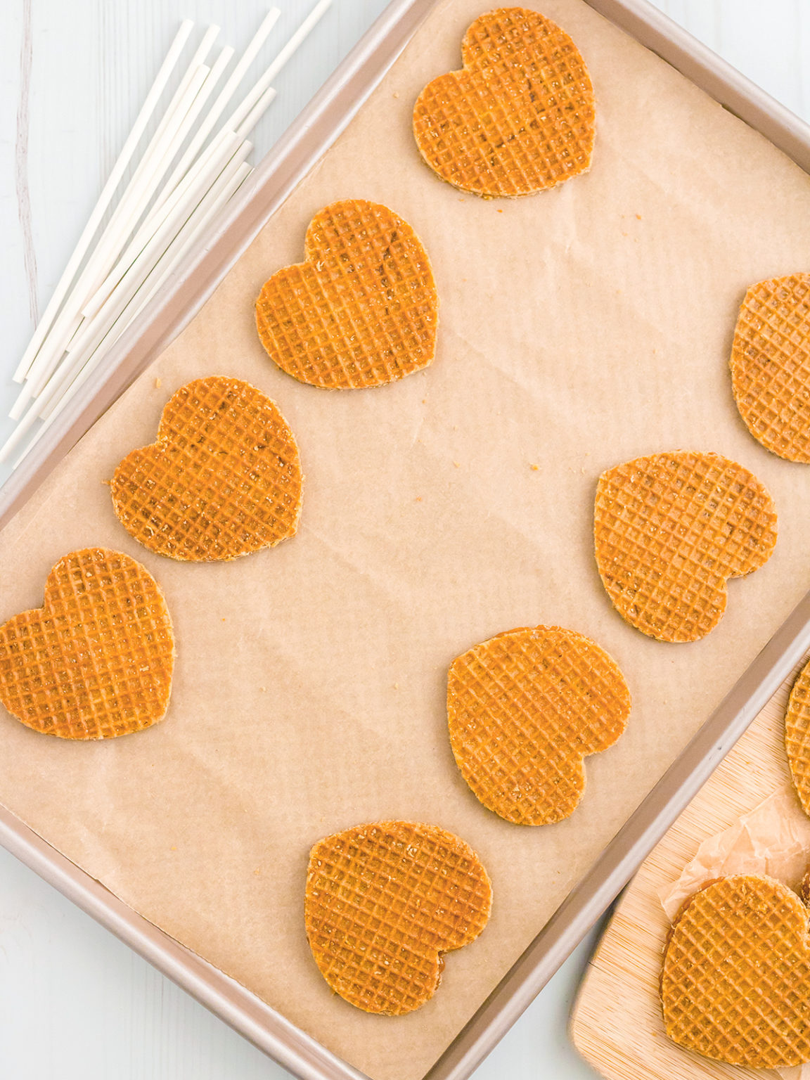 Cute Valentine's Waffle Pops Popsicle Blog